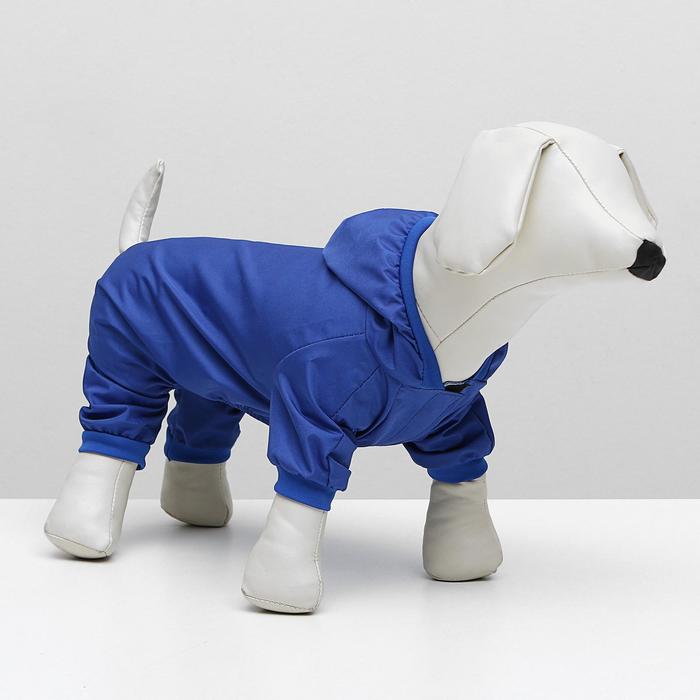 

Комбинезон для собак, L (ДС 30 см, ОГ 38 см), синий