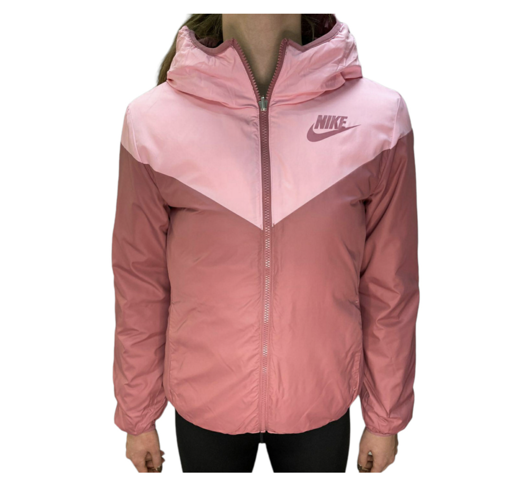 Куртка женская Nike fill reversible puffer розовая XS