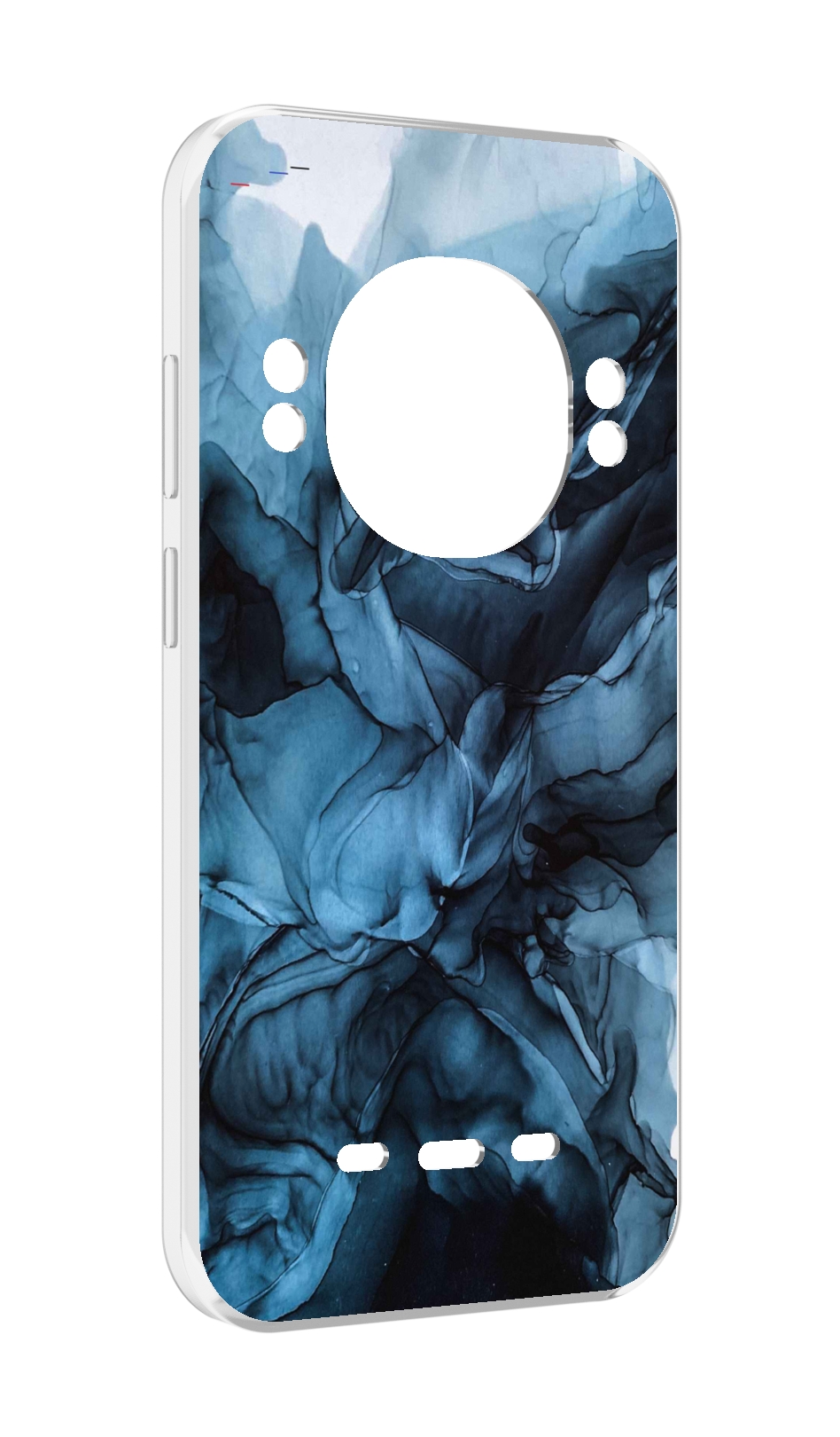 

Чехол MyPads голубой дымок для UleFone Power Armor 16 Pro, Прозрачный, Tocco
