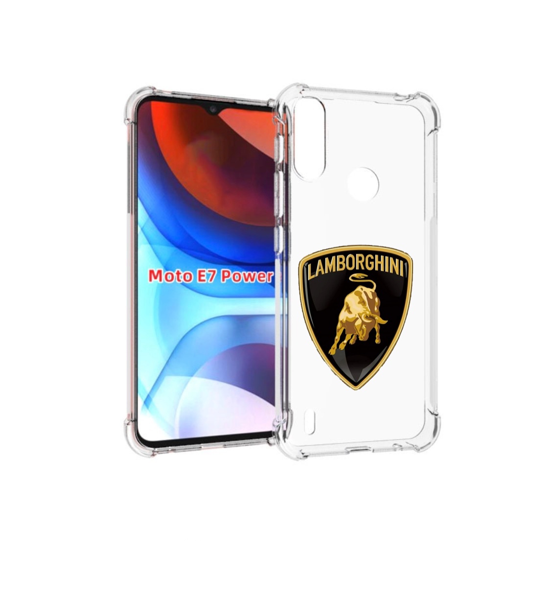 

Чехол MyPads lamborghini-2 для Motorola Moto E7 Power, Прозрачный, Tocco