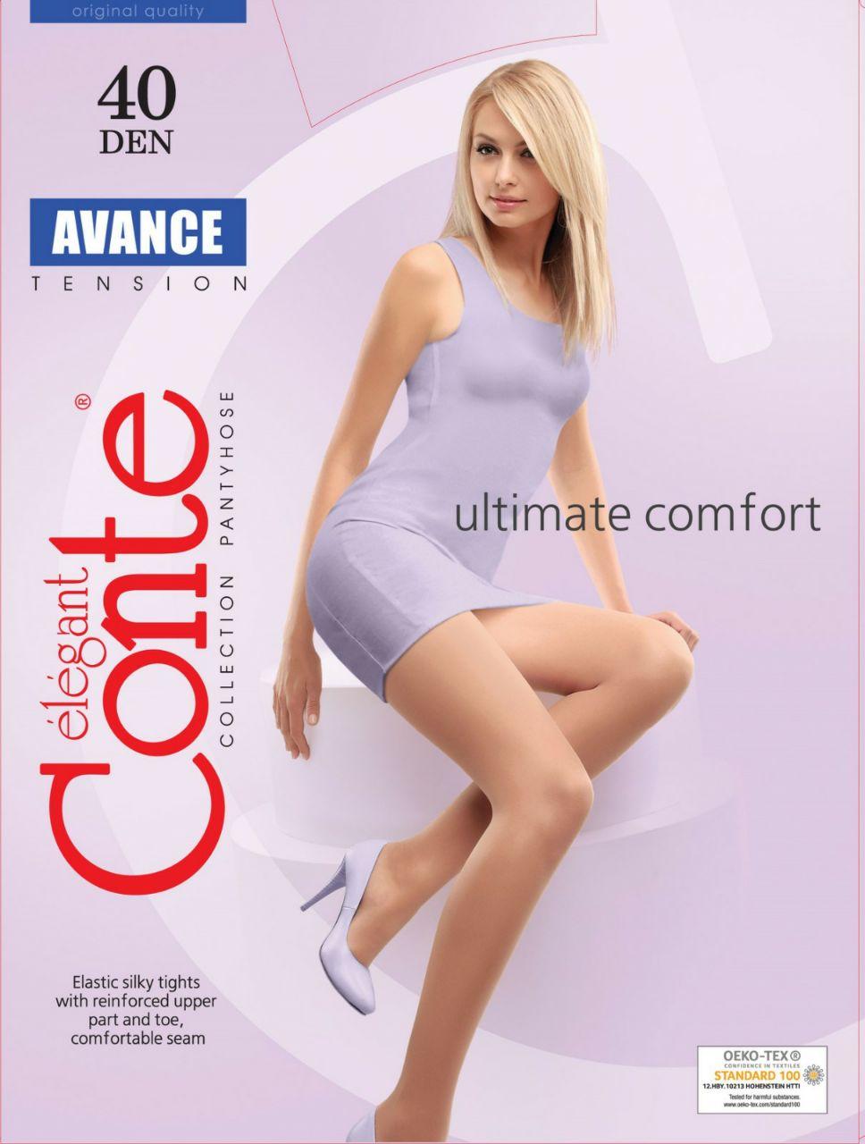 

Колготки женские Conte AVANCE 40 бронзовые 3, AVANCE 40