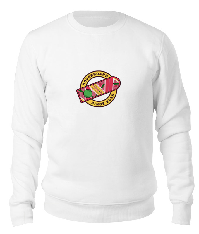 

Свитшот унисекс Printio Ховерборд (назад в будущее) белый L, Ховерборд (назад в будущее)