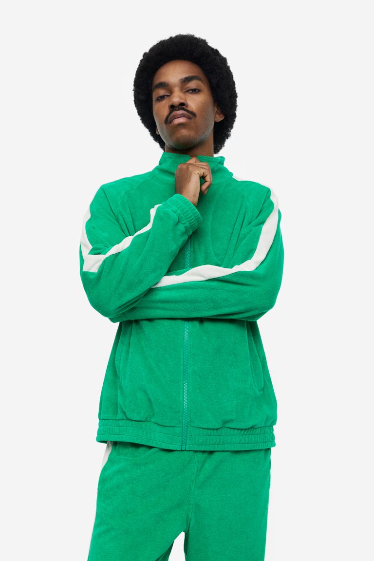 

Олимпийка мужская H&M 1140826001 зеленая L (доставка из-за рубежа), Зеленый, 1140826001