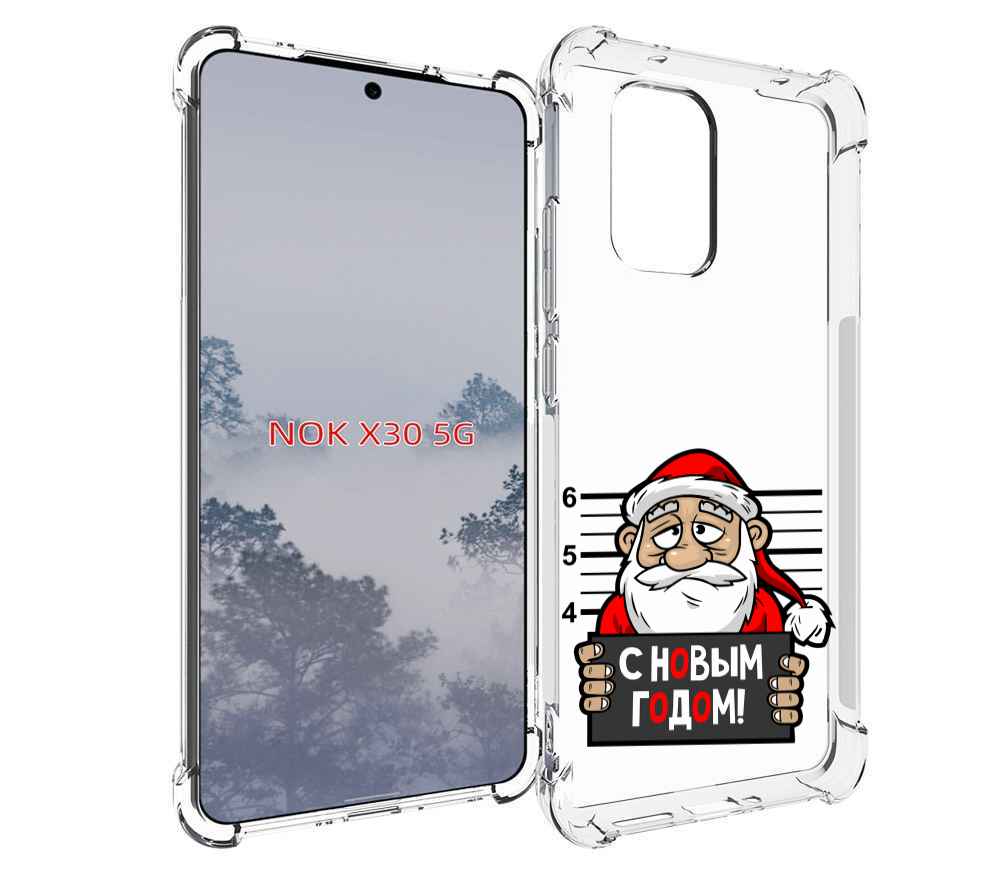 

Чехол MyPads ДМ с новым годом заключенный для Nokia X30 5G, Tocco
