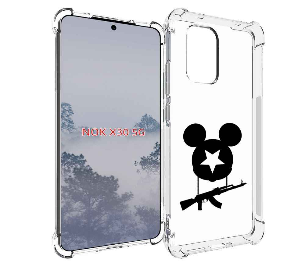 

Чехол MyPads АК Микки для Nokia X30 5G, Tocco
