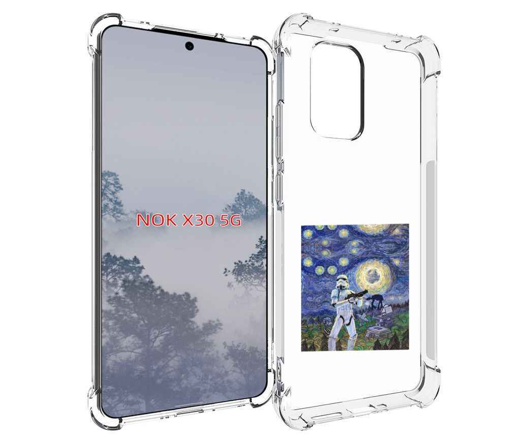 

Чехол MyPads star wars звездная ночь для Nokia X30 5G, Tocco