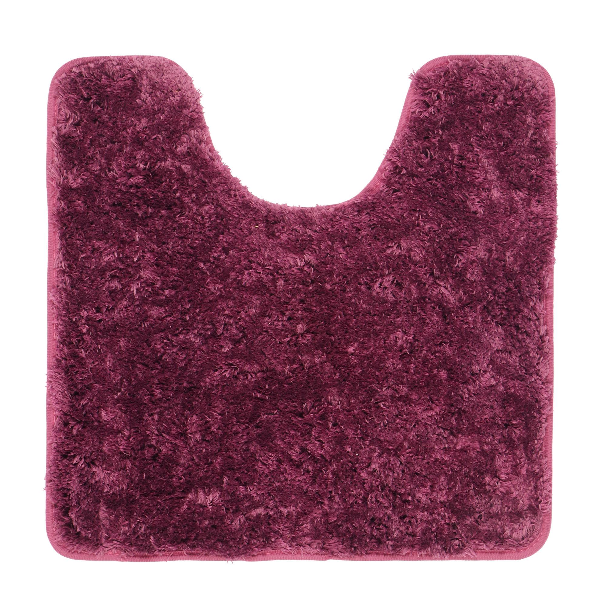 фото Коврик для туалета red coral 50x50 см фиолетовый