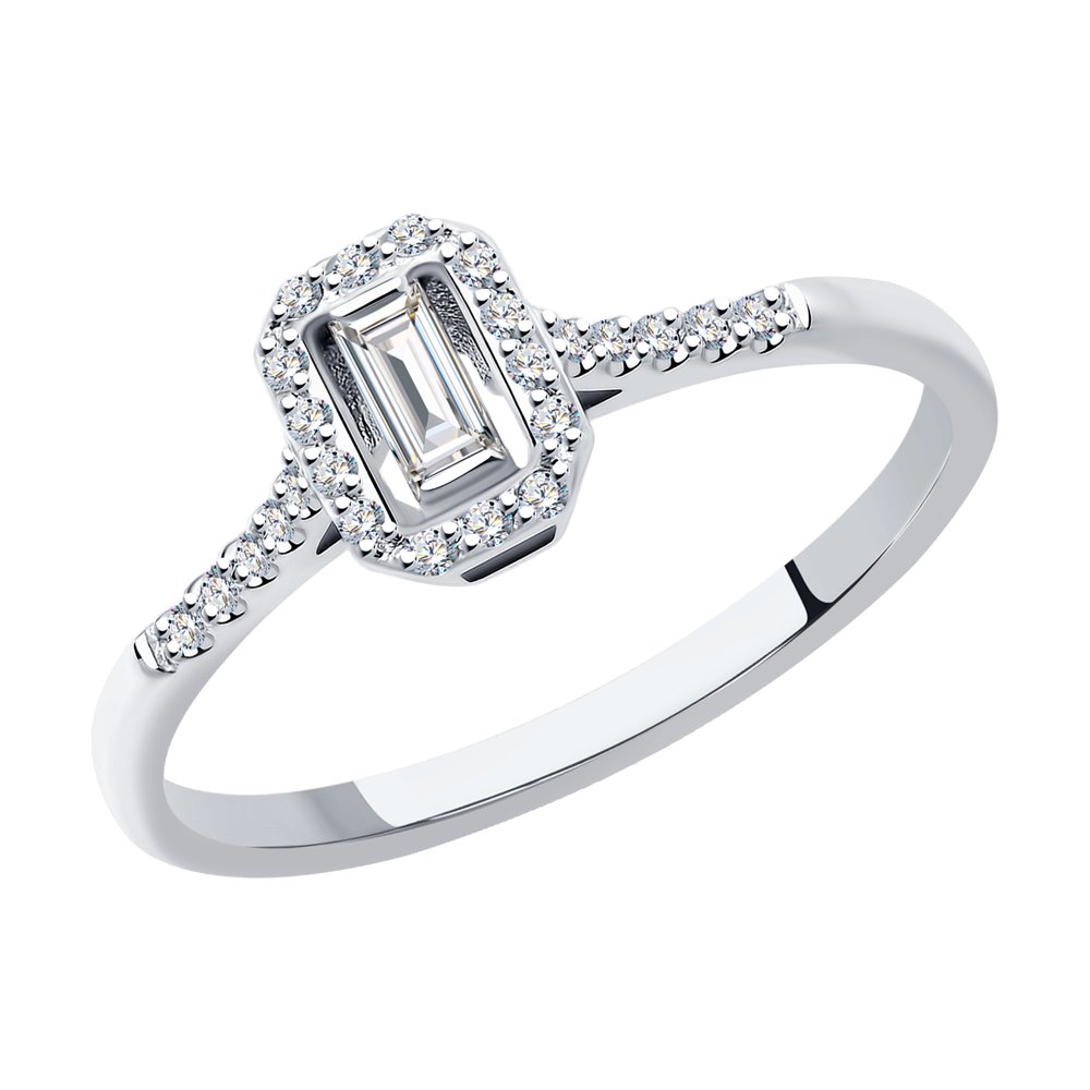 

Кольцо из золота р. 15,5 SOKOLOV Diamonds 1012181, бриллиант, 1012181