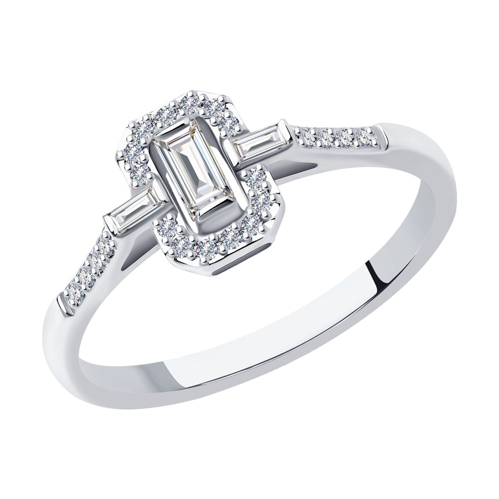 

Кольцо из золота р. 16,5 SOKOLOV Diamonds 1012174, бриллиант, 1012174