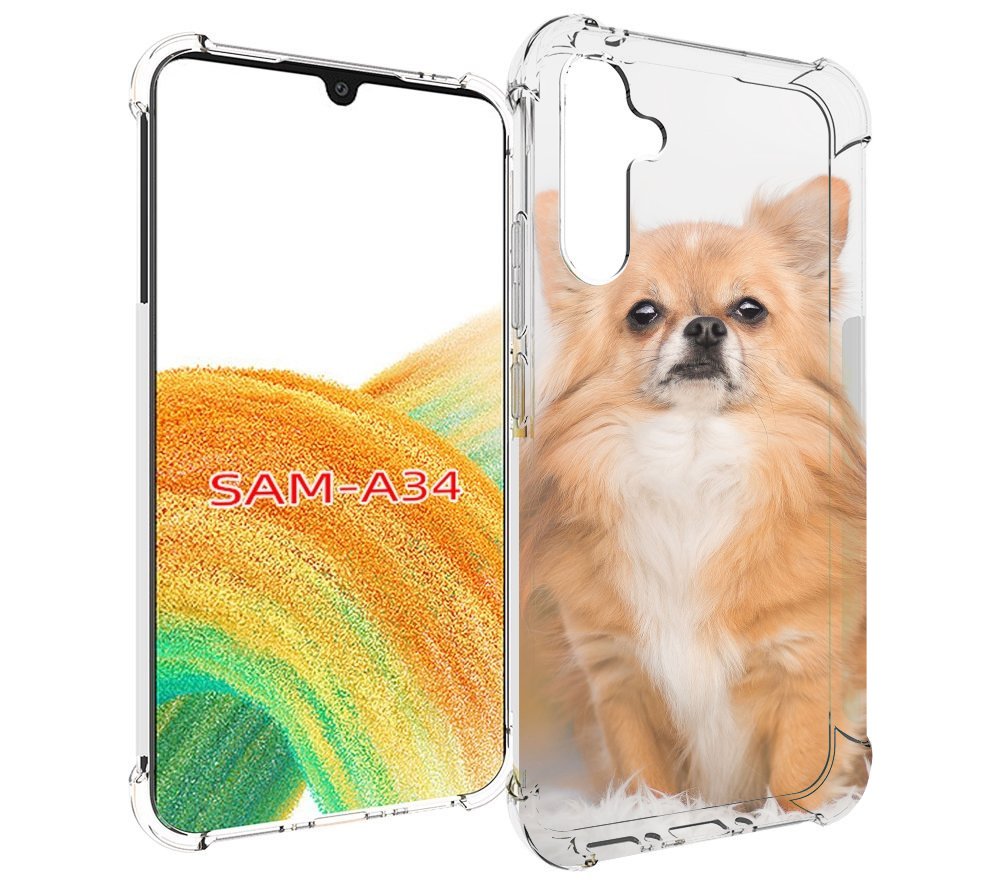 

Чехол MyPads чихуа хуа для Samsung Galaxy A34, Tocco