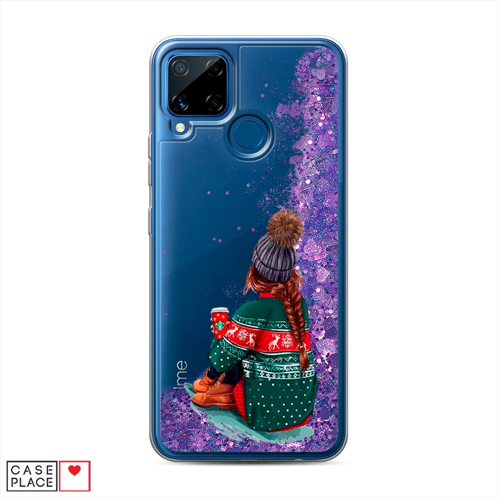 

Чехол Awog на Realme C15 "Winter dreams", Разноцветный, 255092-1