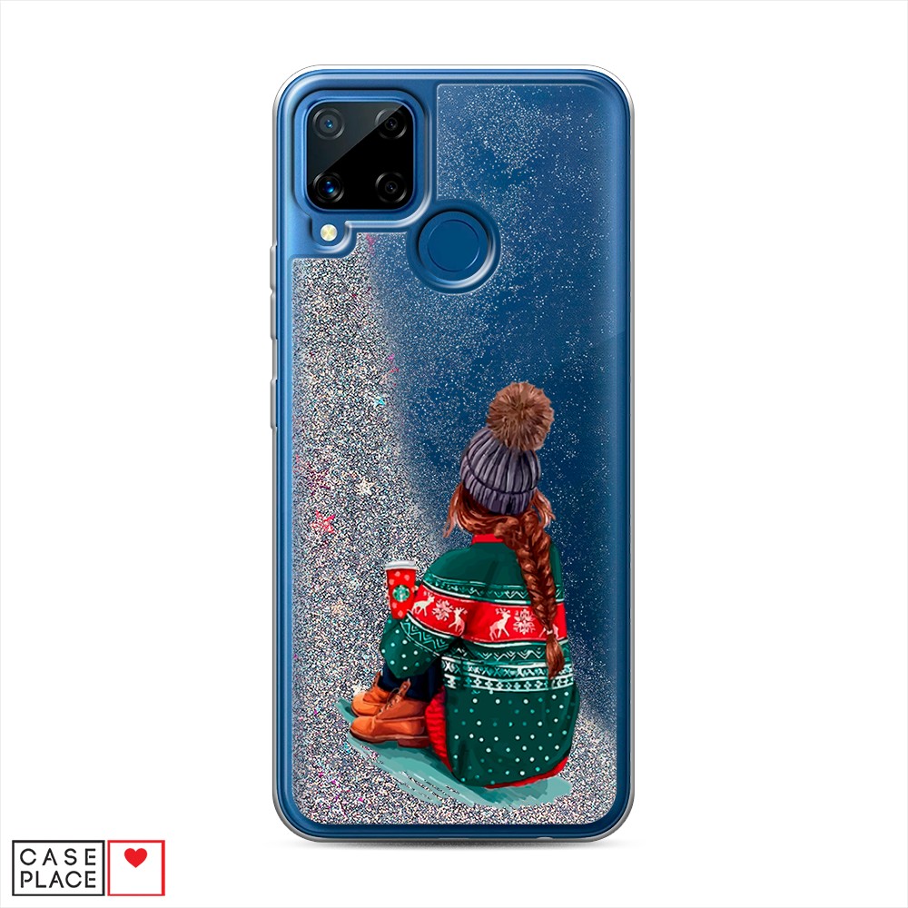 

Чехол Awog на Realme C15 "Winter dreams", Разноцветный, 255091-1