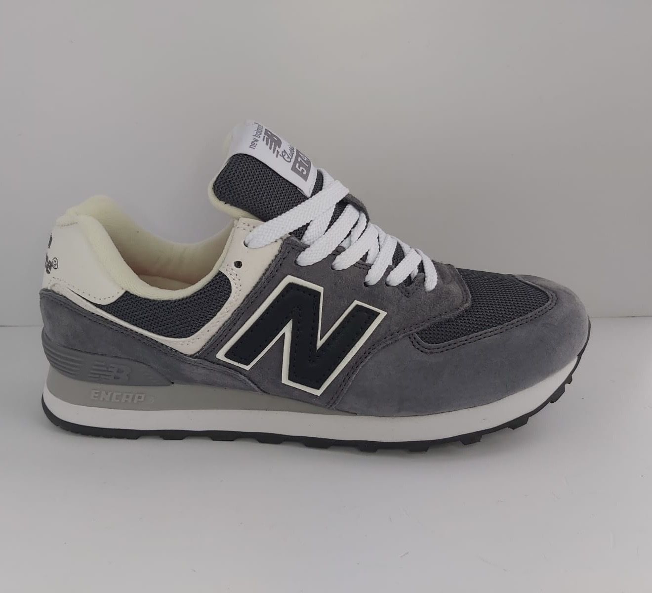 Кроссовки унисекс New Balance 1201257441 серые 41 EU