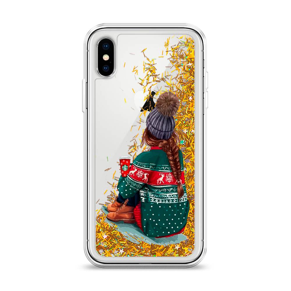 

Чехол Awog на Apple iPhone XS (10S) / Айфон XS (10S) "Winter dreams", 11890-1