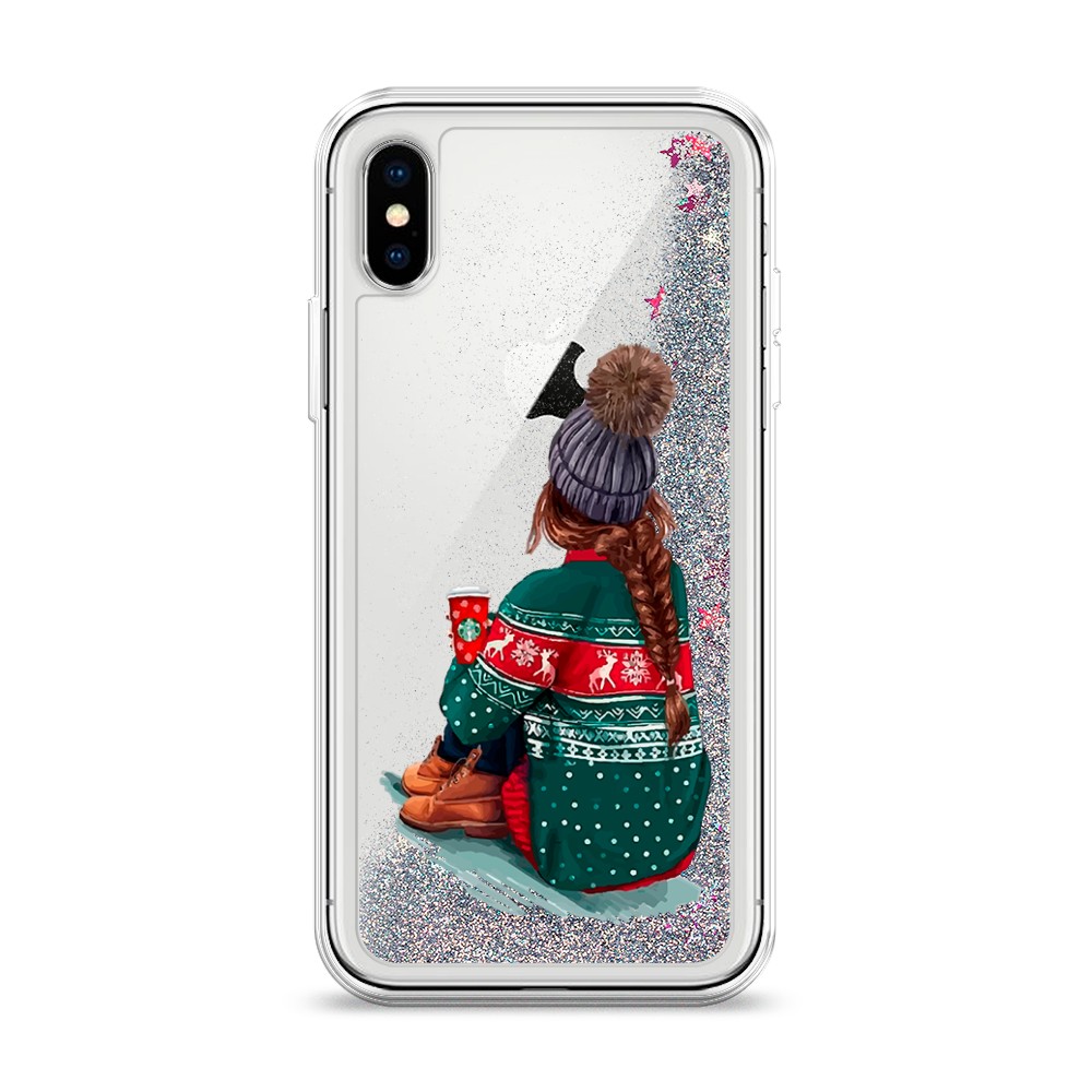 

Чехол Awog на Apple iPhone X (10) / Айфон X (10) "Winter dreams", Разноцветный, 11091-1