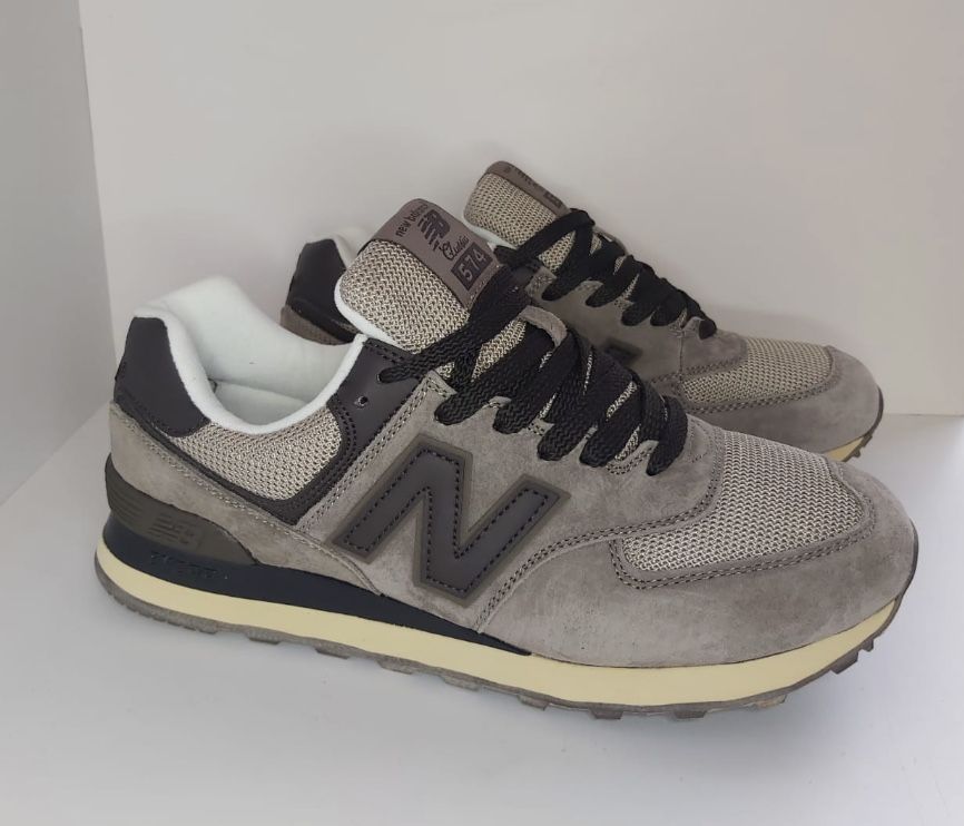 Кроссовки мужские New Balance 118657441 бежевые 45 EU