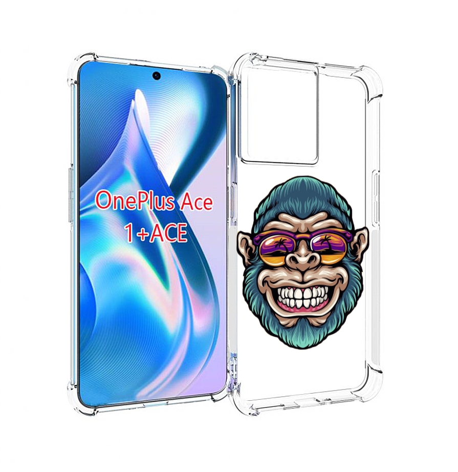 

Чехол MyPads обезьяна улыбается для OnePlus Ace, Прозрачный, Tocco