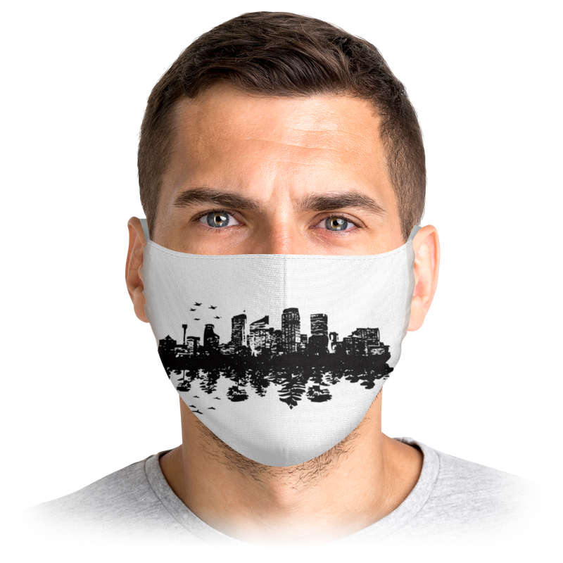 

Многоразовая маска Printio Давай на дачу. белая M, Давай на дачу.