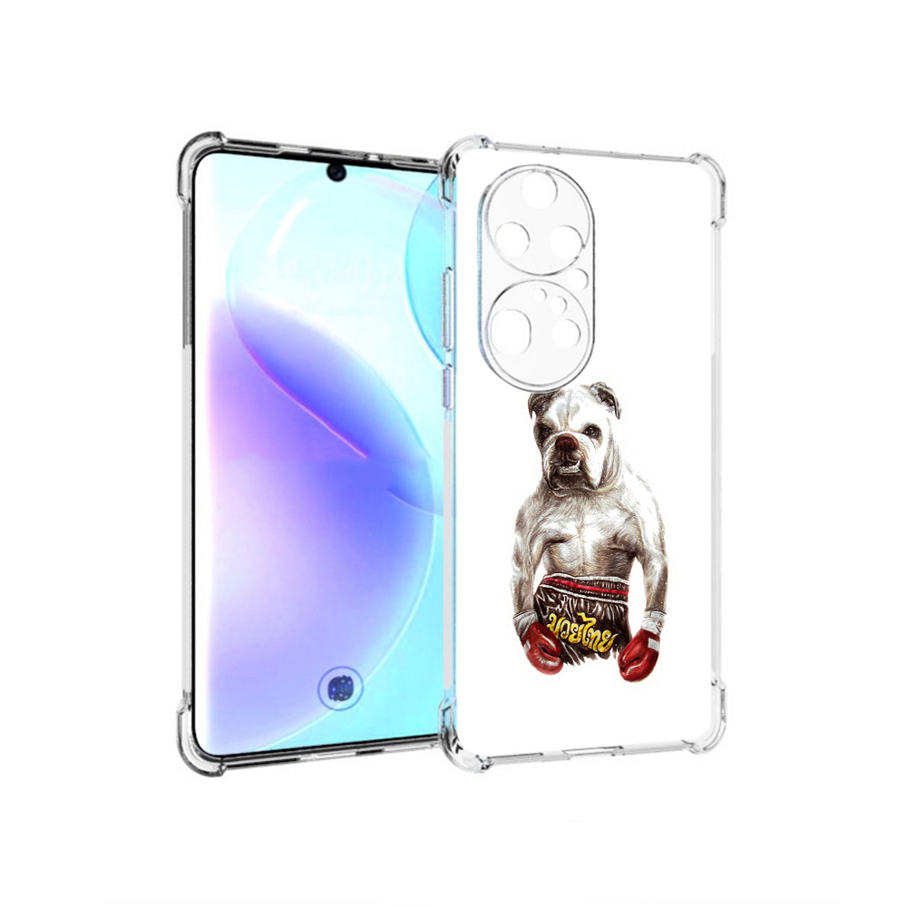 

Чехол MyPads Tocco для Huawei P50 Pro боксер, Прозрачный, Tocco