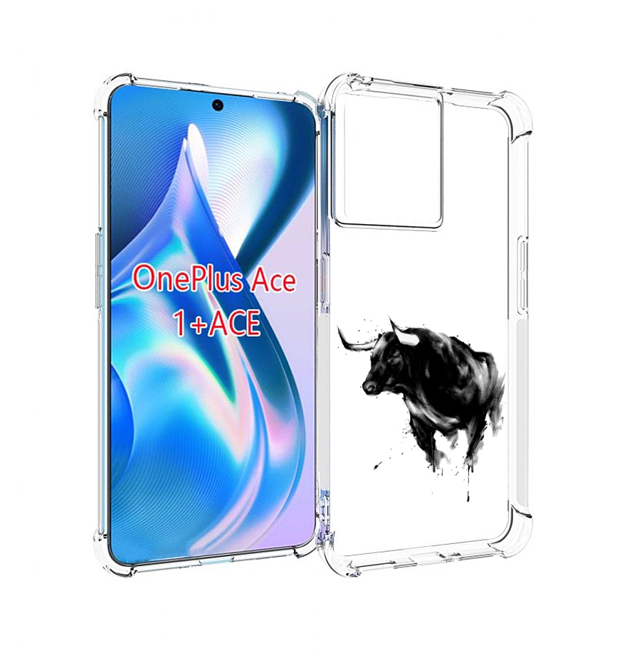 

Чехол MyPads бык для OnePlus Ace, Прозрачный, Tocco