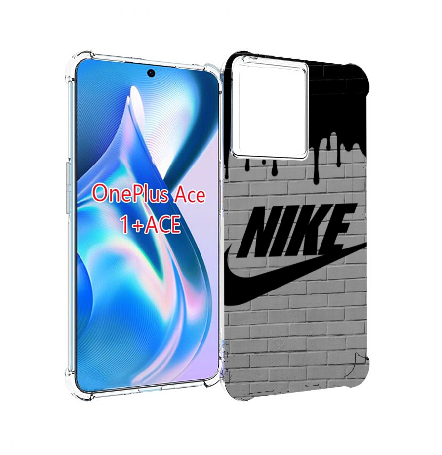 

Чехол MyPads найк в краске для OnePlus Ace, Прозрачный, Tocco