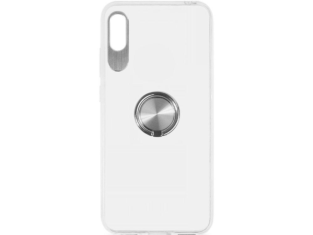 

DF Чехол с кольцом-держателем для Huawei Honor 8S/Y5 (2019) DF hwTRing-03 (silver)
