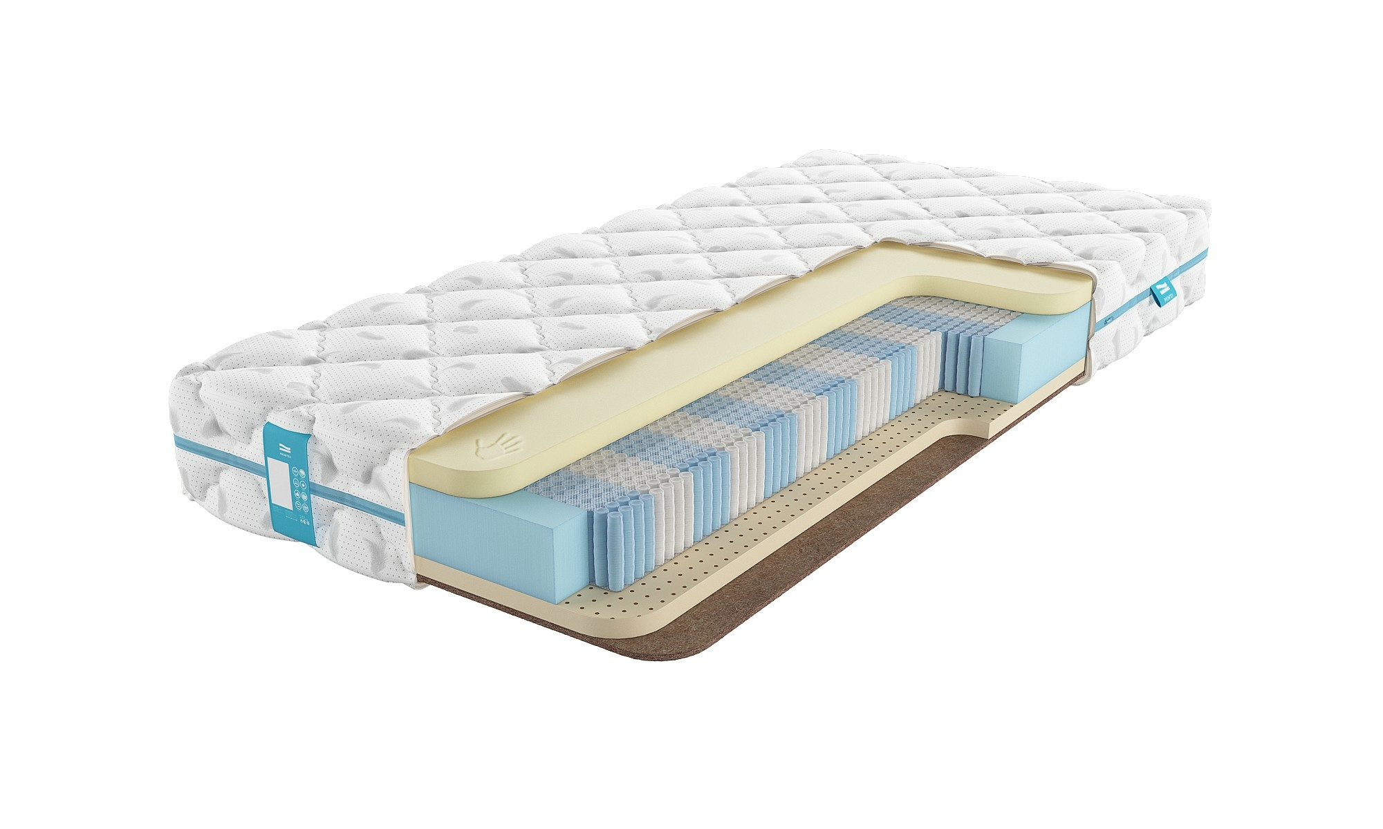 

Матрас Promtex Micropacket Middle Memory 100х180, Micropacket Middle Memory