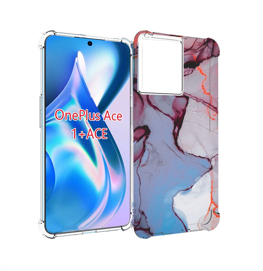 

Чехол MyPads мраморный рисунок для OnePlus Ace, Прозрачный, Tocco