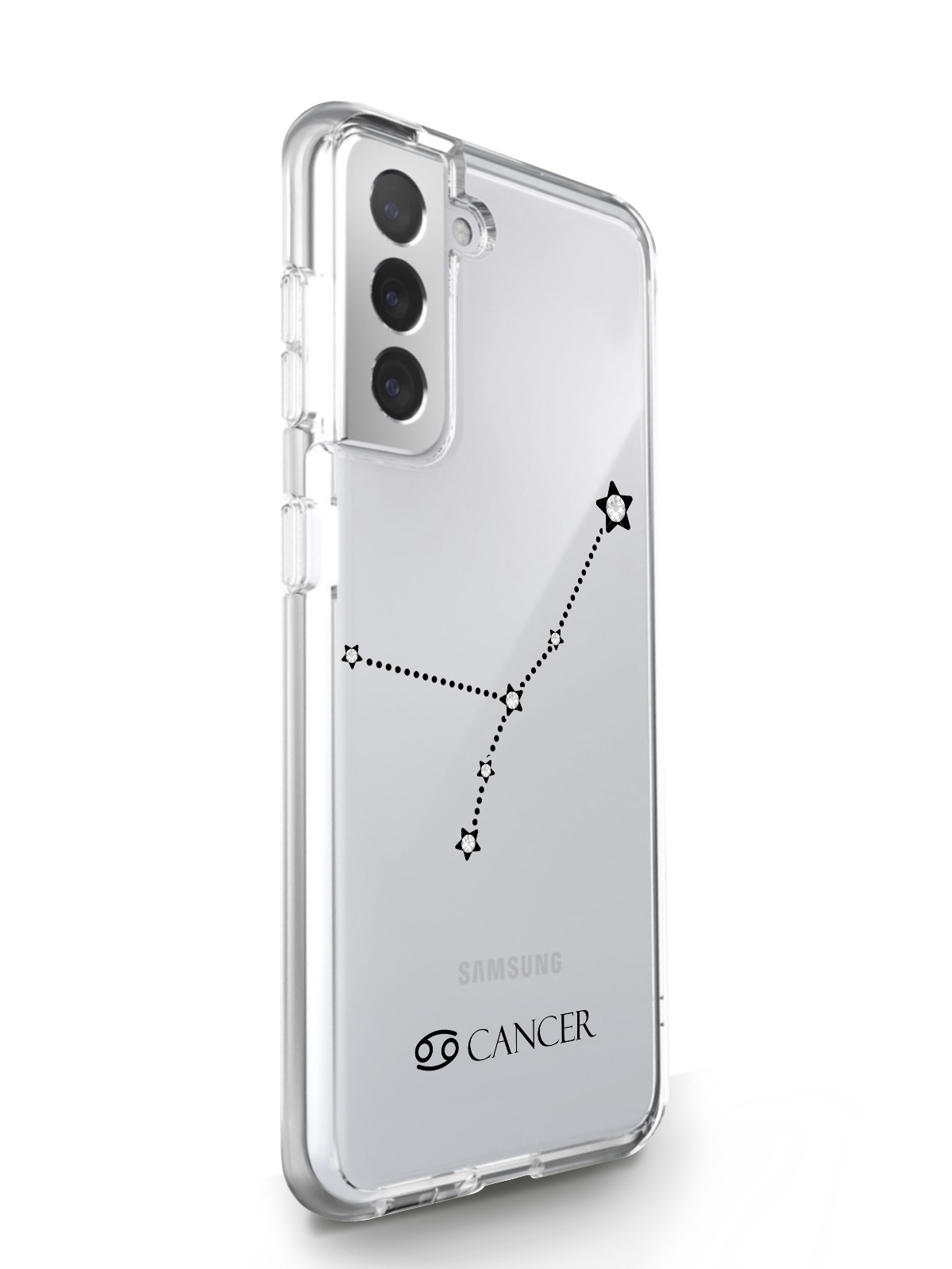 

Чехол MustHaveCase для Samsung Galaxy S21 Знак зодиака Рак прозрачный, Samsung Galaxy S21 Знак зодиака Рак Cancer