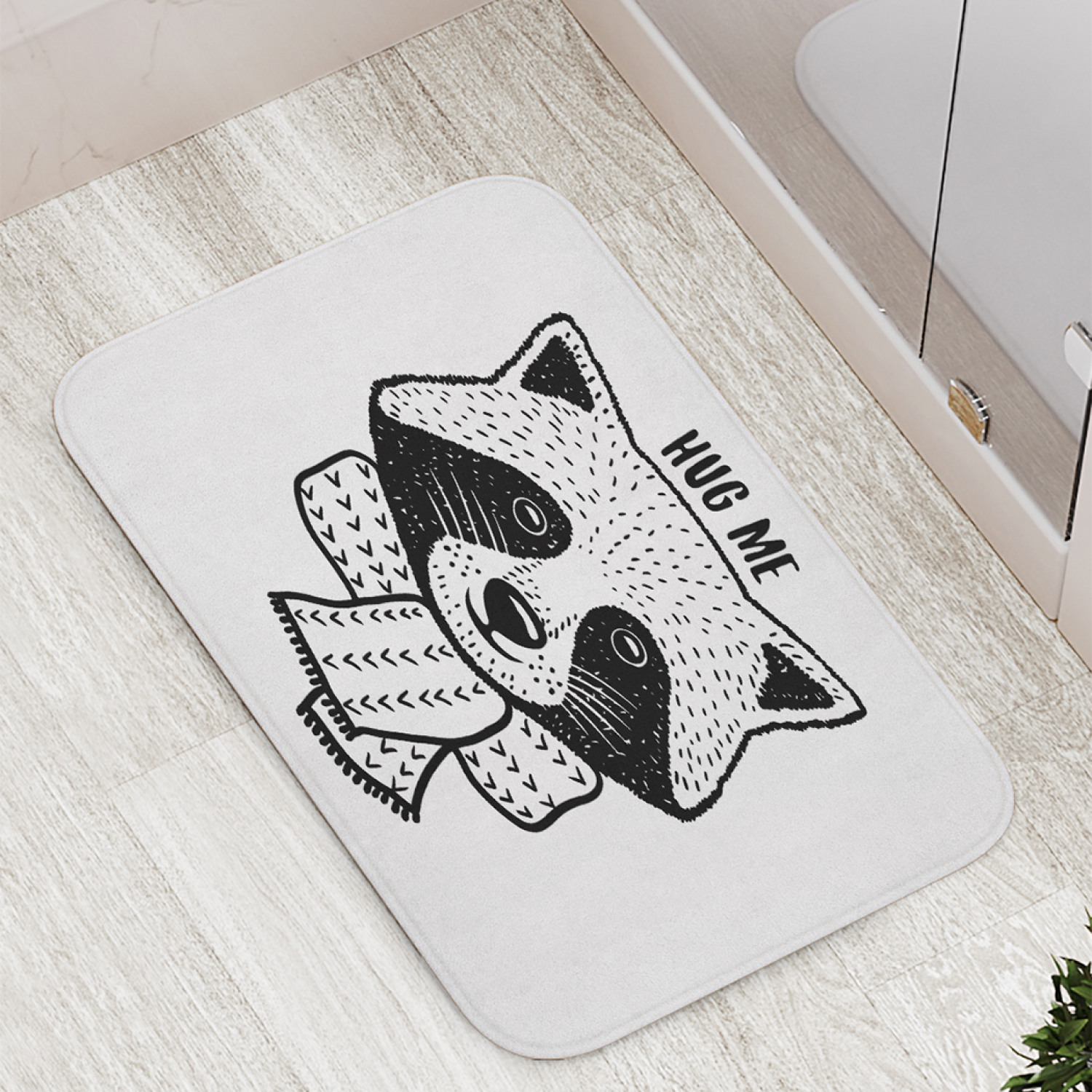 

Коврики для ванной и туалета bath_91299 Обними мишку JoyArty, Обними мишку
