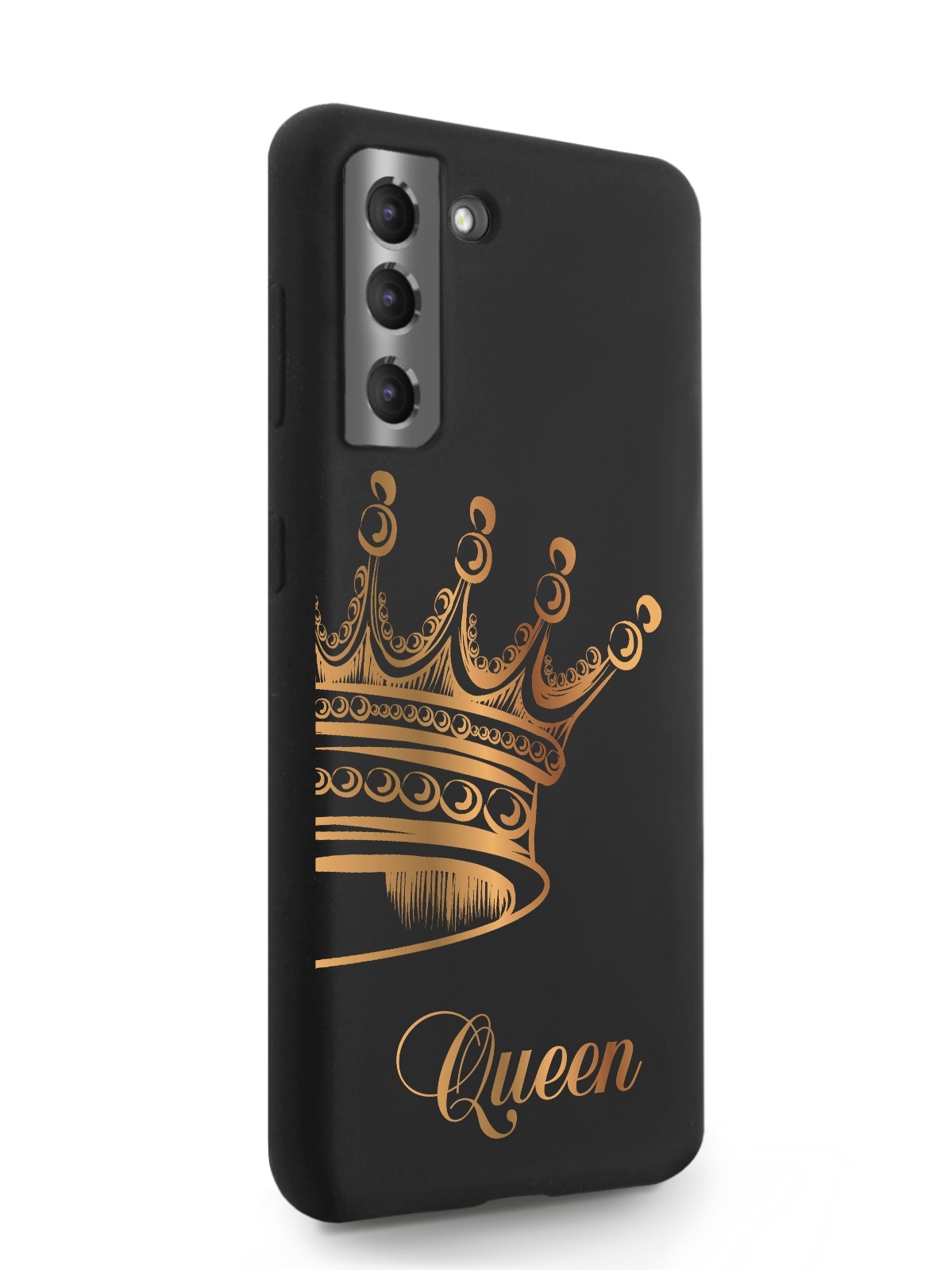 фото Чехол musthavecase для samsung galaxy s21 queen черный