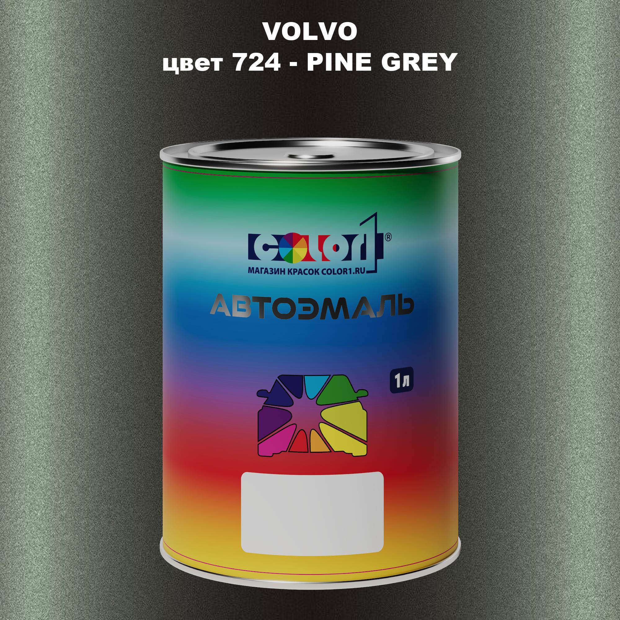 

Автомобильная краска COLOR1 для VOLVO, цвет 724 - PINE GREY, Прозрачный