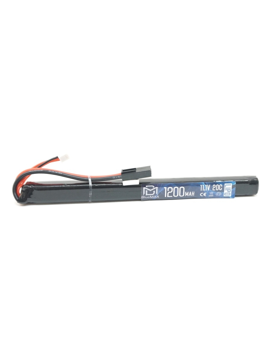

Аккумулятор BlueMAX 11.1V 1200mah 20C AK-Type 14.5*15*180 (Li-Po) slim stick Т-РАЗЪЕМ