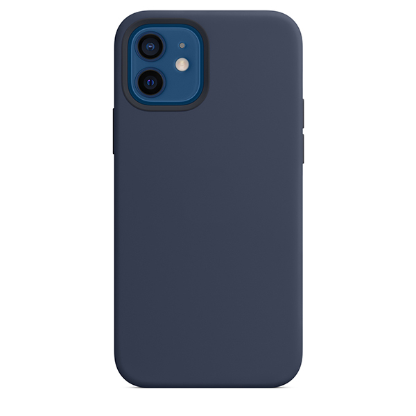 

Чехол Silicon Case with MagSafe и Анимация цвета для iPhone 12/12 Pro 6.1 (4), темно-синий