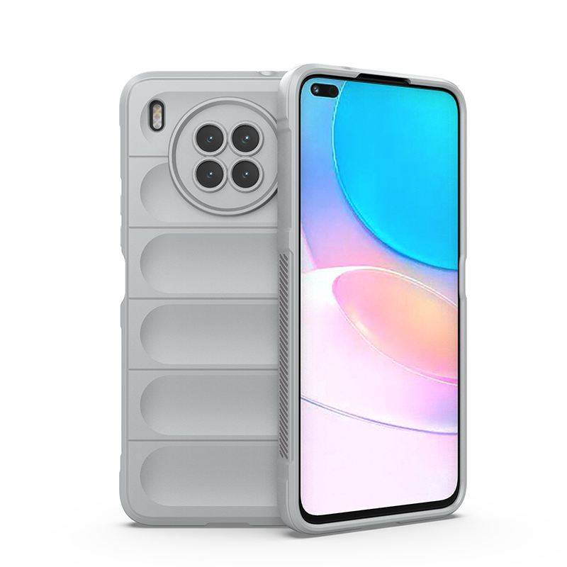 

Чехол противоударный Black Panther Flexible Case для Huawei Honor 50 Lite/Nova 8i, Серый