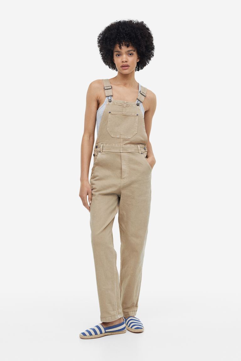 

Комбинезон женский H&M 1140754002 бежевый 48 EU (доставка из-за рубежа), 1140754002