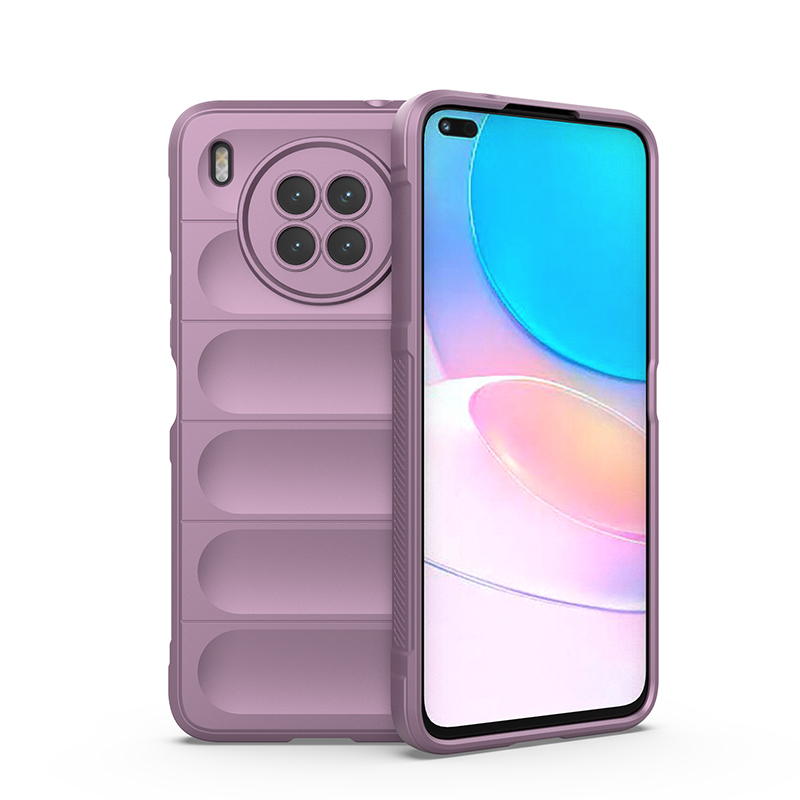 

Чехол противоударный Black Panther Flexible Case для Huawei Honor 50 Lite/Nova 8i, Фиолетовый