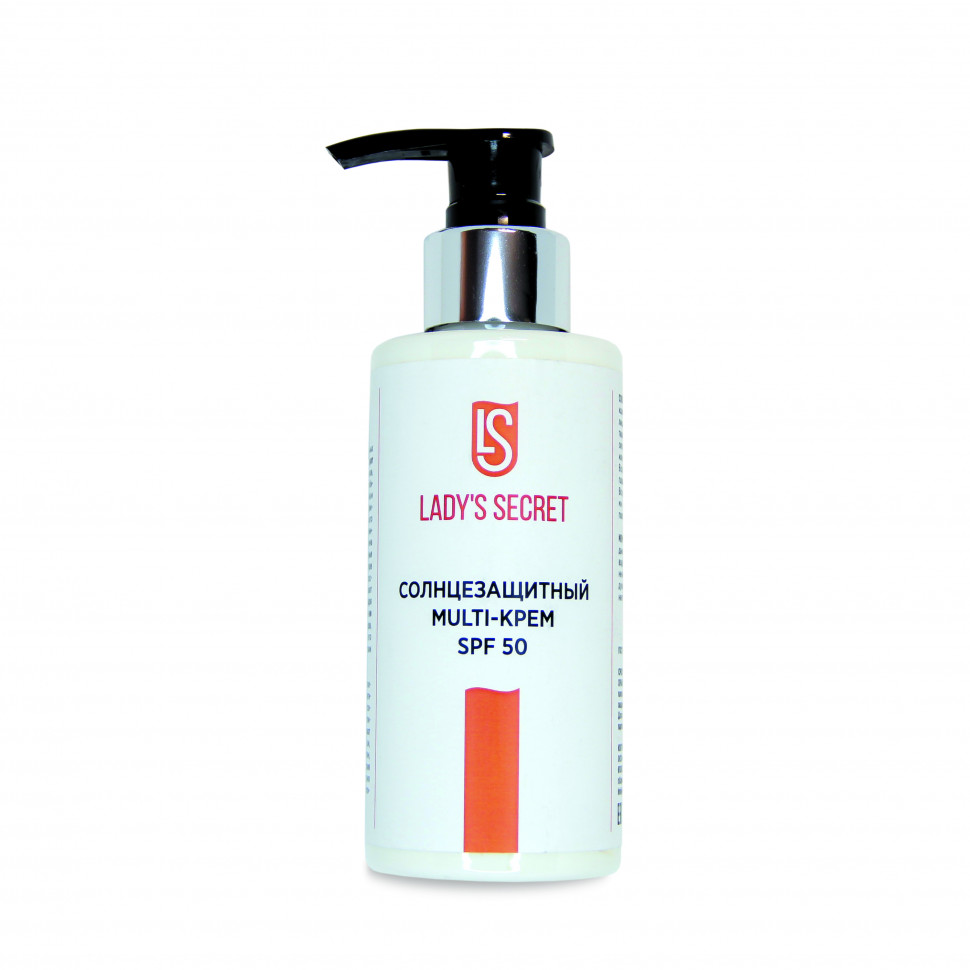 

Солнцезащитный multi крем Секрет Леди SPF50 150 мл