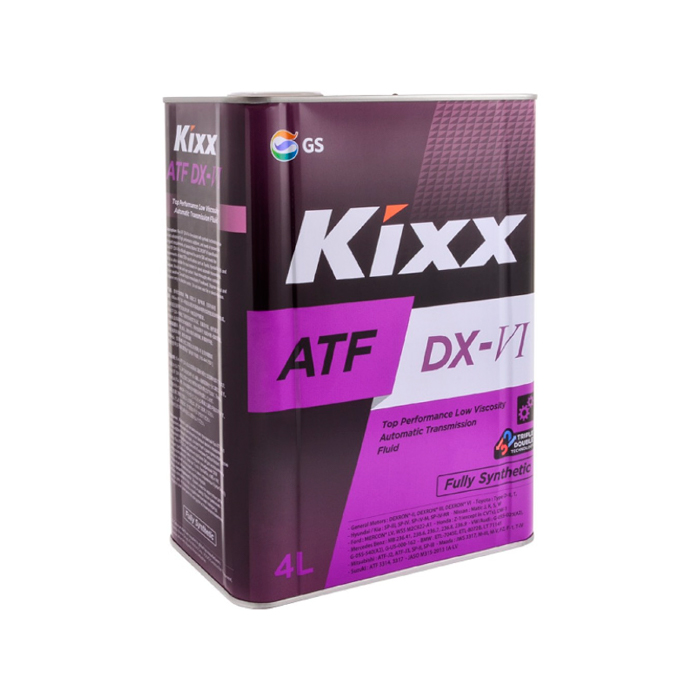 фото Трансмиссионное масло kixx atf dx-vi 4л