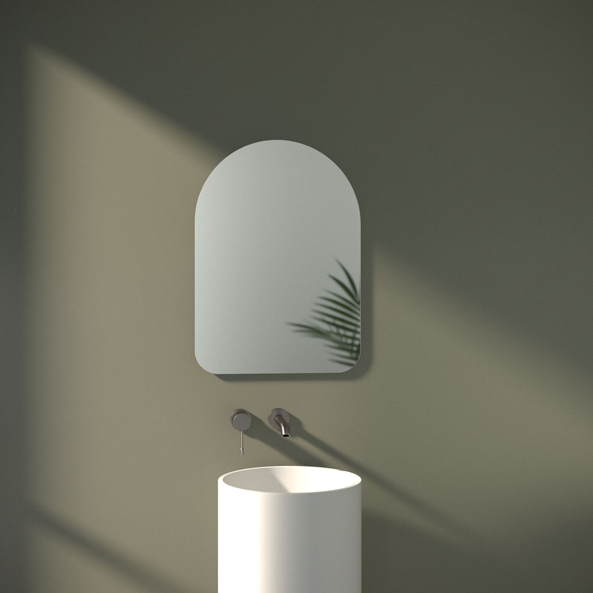 Зеркало настенное EDGE EVOFORM 50х70 см, SP 9993 настенное зеркало оливия лайт дуб сонома