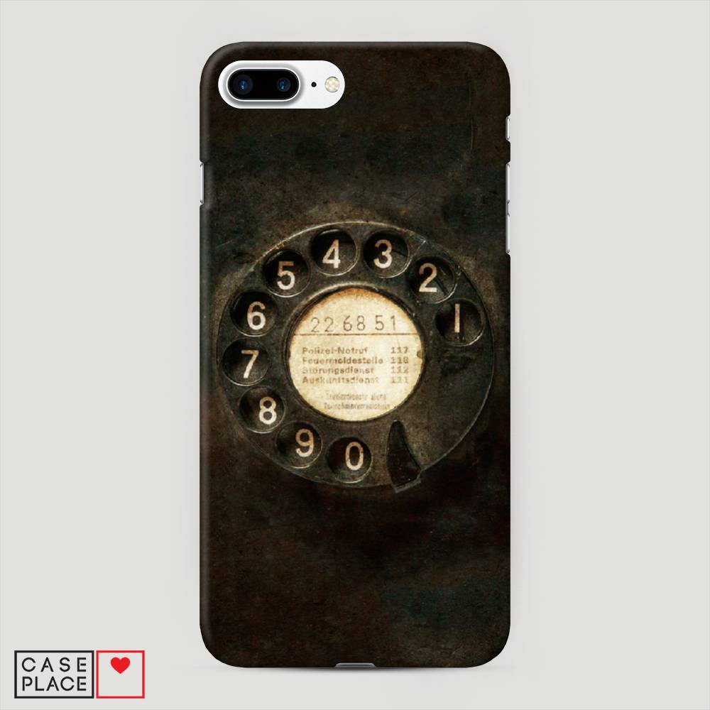 

Пластиковый чехол "Старинный телефон" на Apple iPhone 8 Plus, 10920-4
