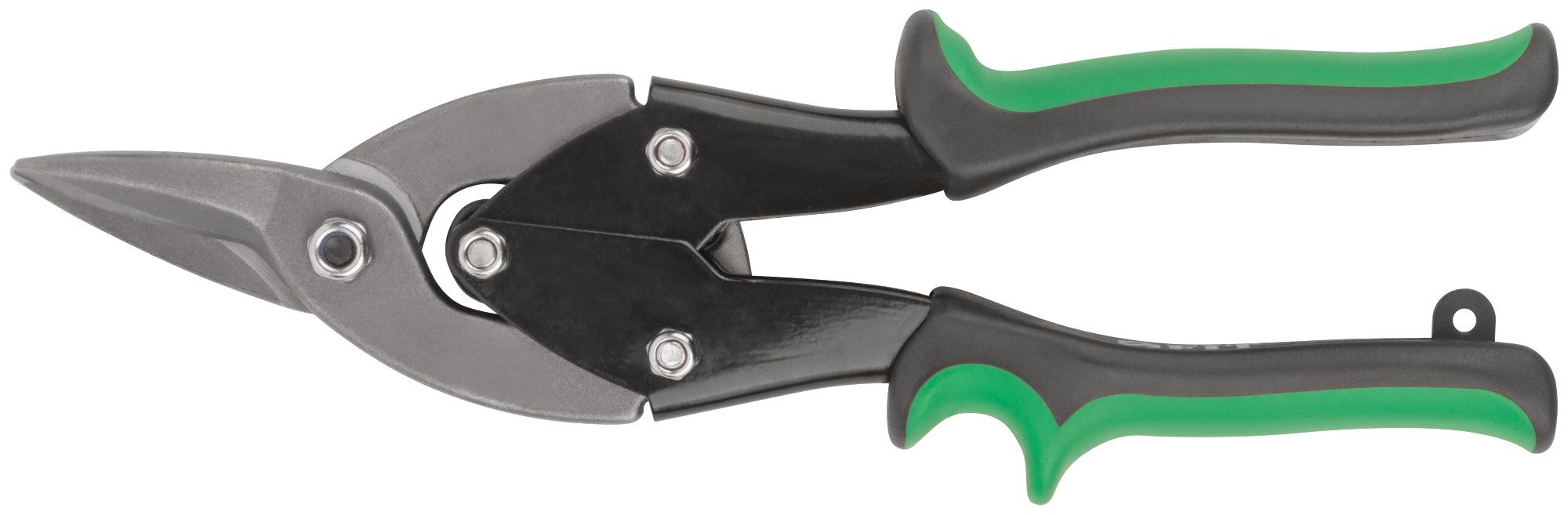 Усиленные ножницы по металлу FIT Профи CrV, прорезиненные ручки, правые, 250 мм 41572