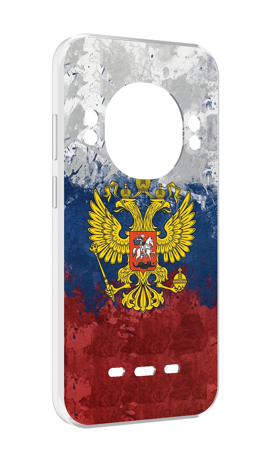 

Чехол MyPads герб-России для UleFone Power Armor 16 Pro, Прозрачный, Tocco
