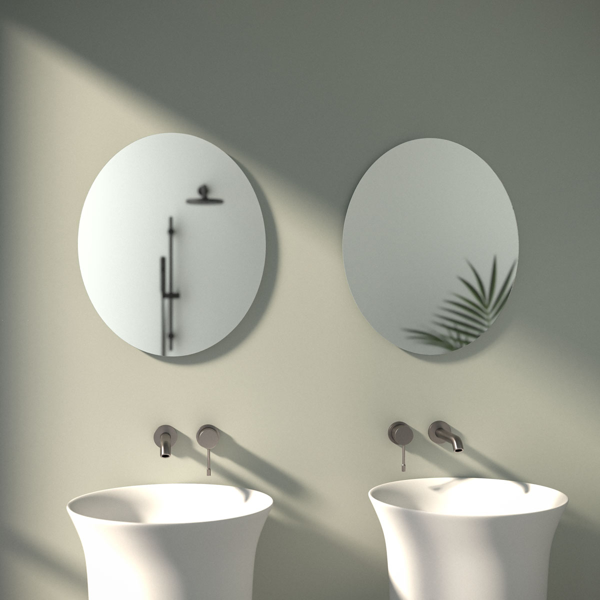 Зеркало настенное EDGE EVOFORM 50х60 см, SP 9971 настенное зеркало денвер риббек серый ширина 960 новая