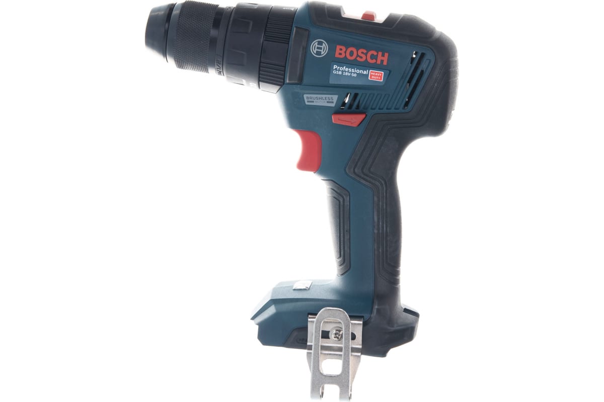 Шуруповёрт Bosch GSB 18V-50 06019H5102 ударный без аккумулятора 3471700₽