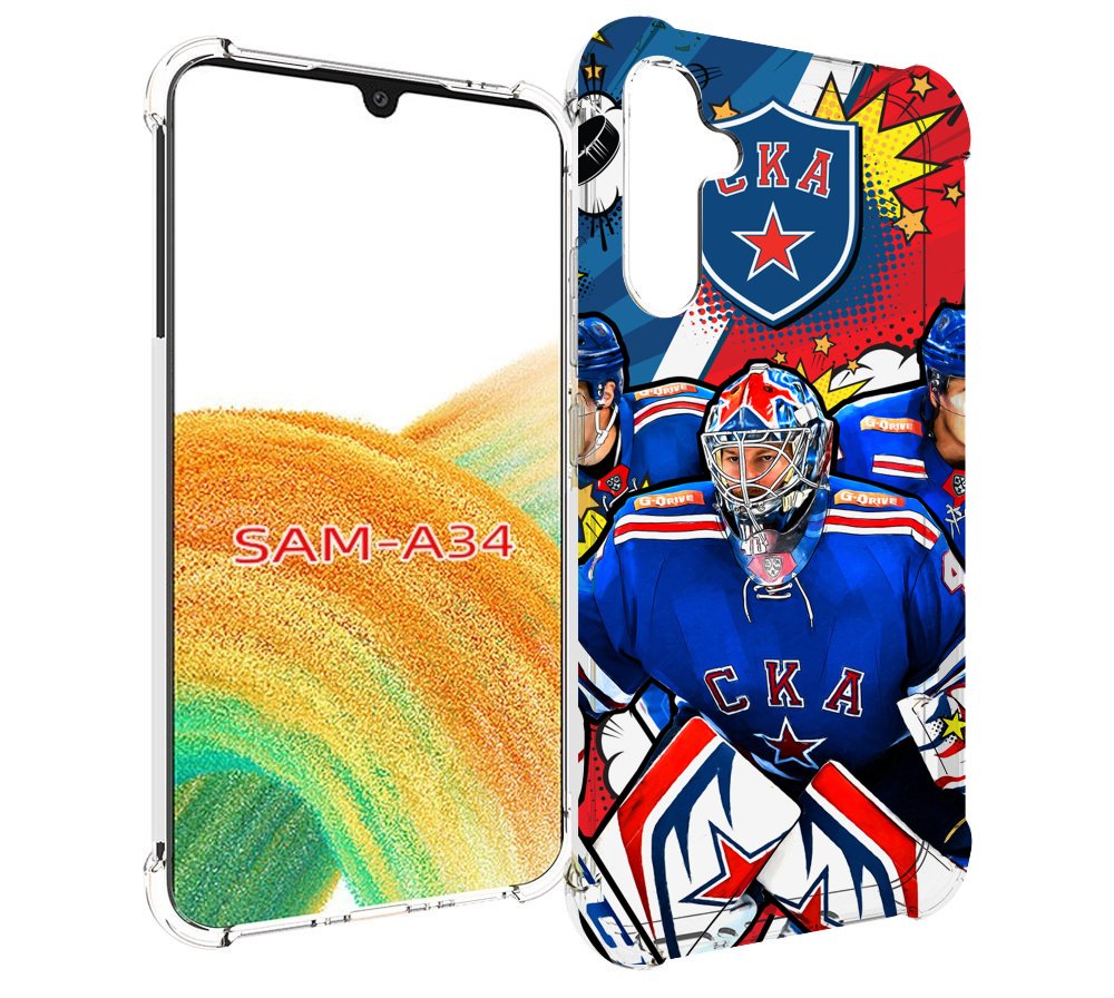 

Чехол MyPads хк ска спб мужской для Samsung Galaxy A34, Tocco