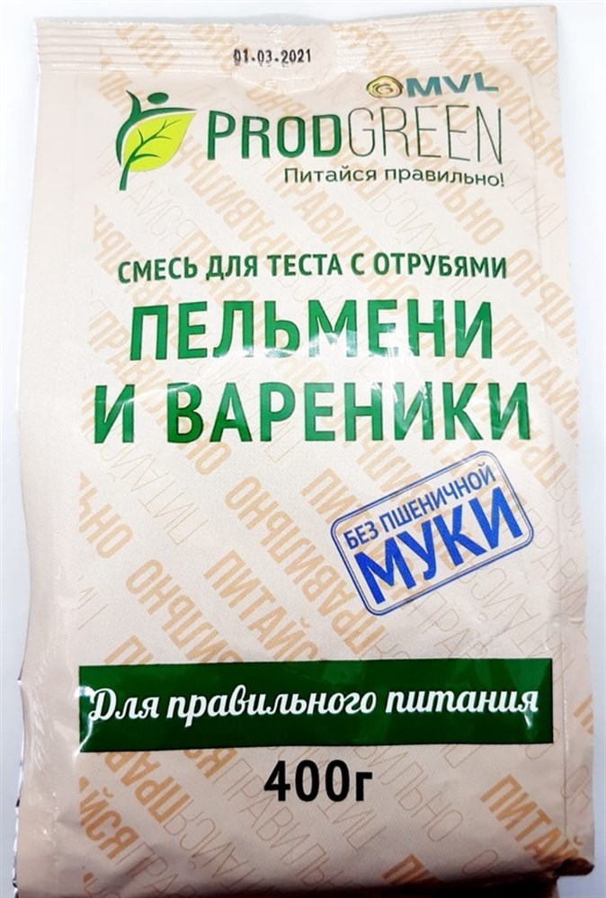 

Смесь для выпечки "Пельмени и вареники" MVL, 400 г