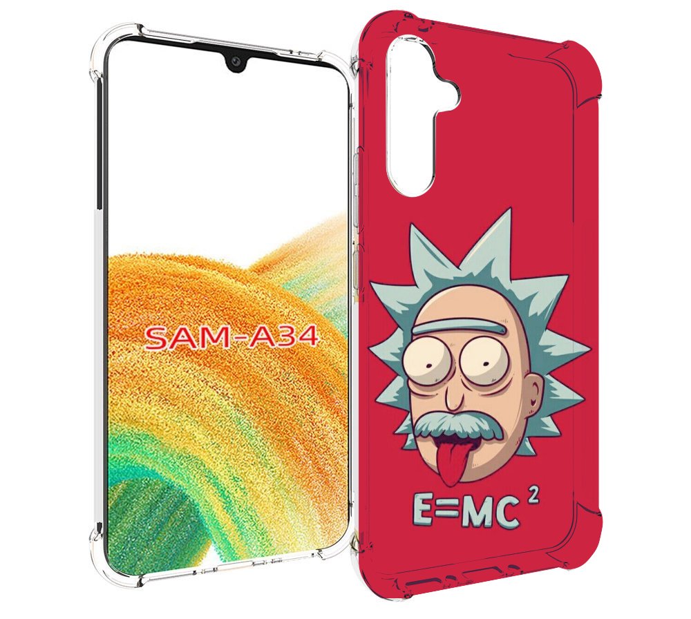 

Чехол MyPads формула энергии для Samsung Galaxy A34, Tocco