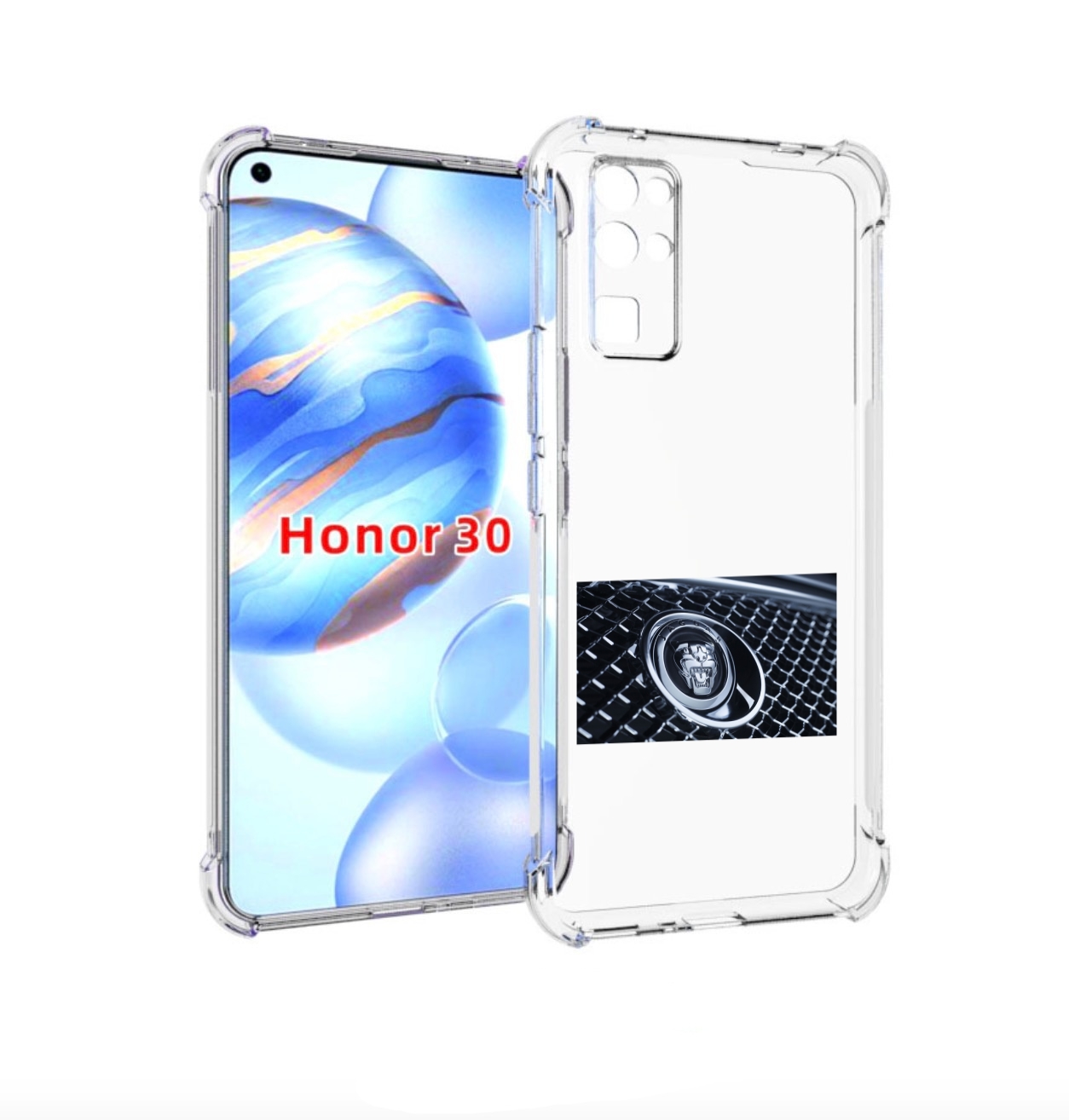 

Чехол бампер MyPads ягуар jaguar 2 для Honor 30 (BMH-AN10) проти, Прозрачный, Tocco