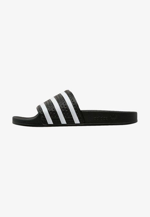 Сланцы женские Adidas Originals Adilette Unisex черные 39 EU (доставка из-за рубежа)